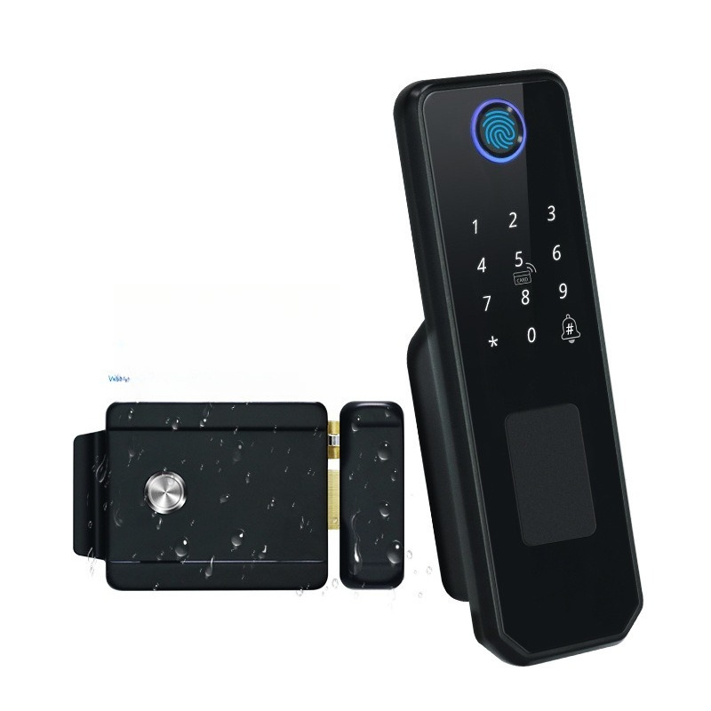 Smart Garden Lock - Double-sided fingerprint waterproof wiring-free smart garden