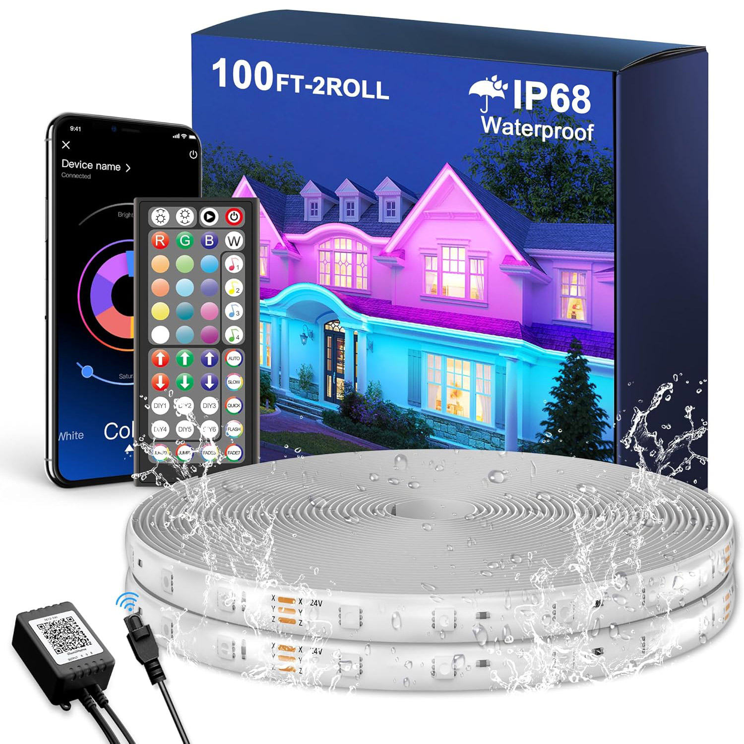 Smart Garden Youtube - IP68 Waterproof Smart Outdoor LED Tube