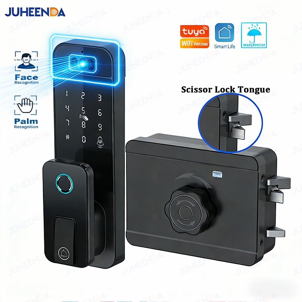 Smart Garden Lock - Tuya WiFi Smart Door Lock Face