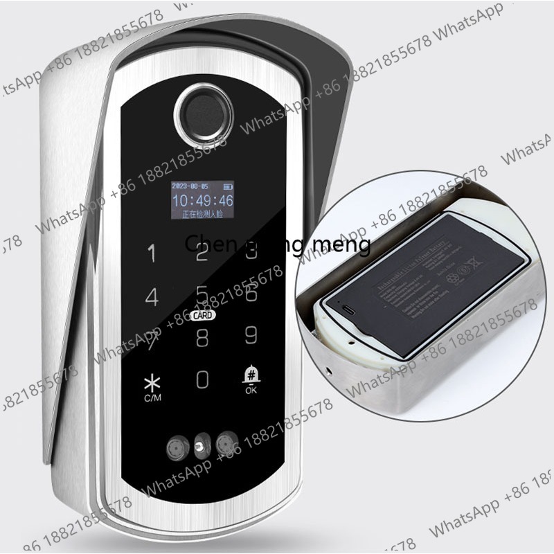 Smart Garden Lock - Split fingerprint lock Household facial recognition