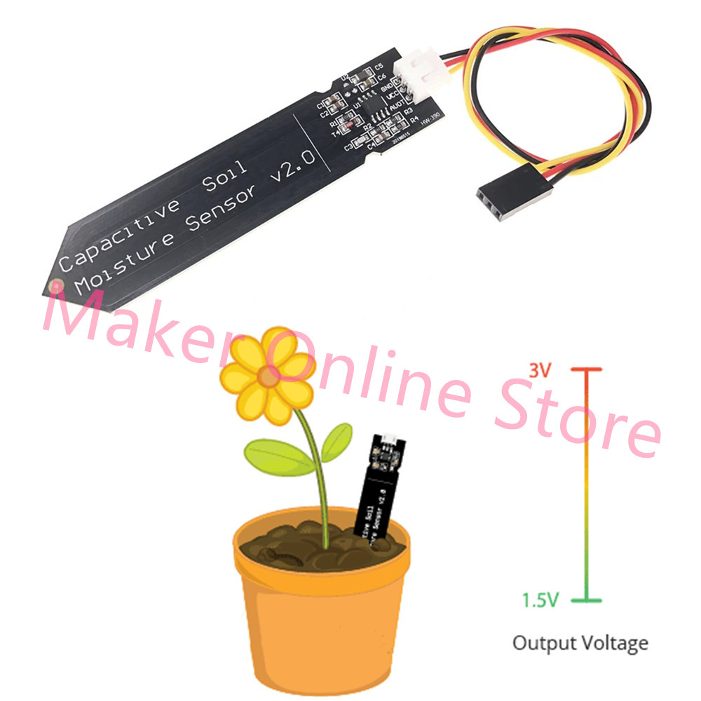 Corrosion Resistant Capacitive - Smart Garden With Arduino 评论和价格