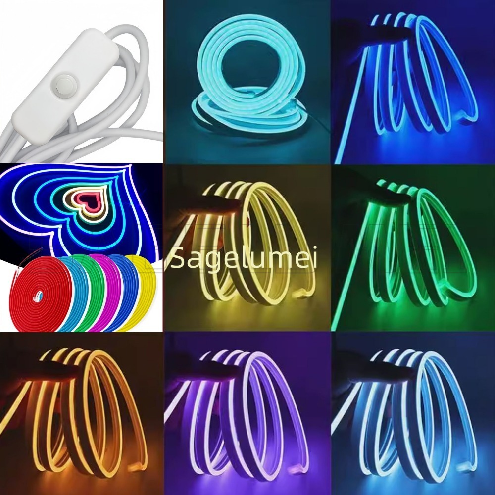 Colorful Neon LED Light Strip  - Smart Garden Youtube 评论和价格