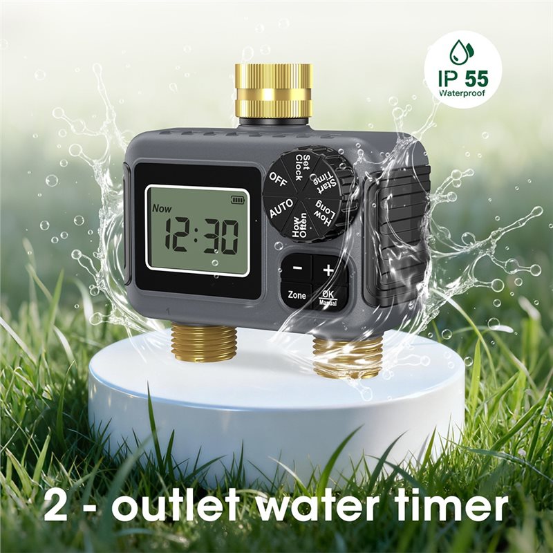 AY14 -Dual Outlets Automatic I - Smart Garden Irrigation System 评论和价格