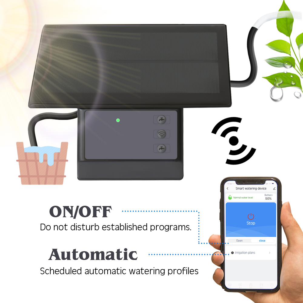 High Quality Tuya Solar Pane W - Smart Garden Irrigation System 评论和价格