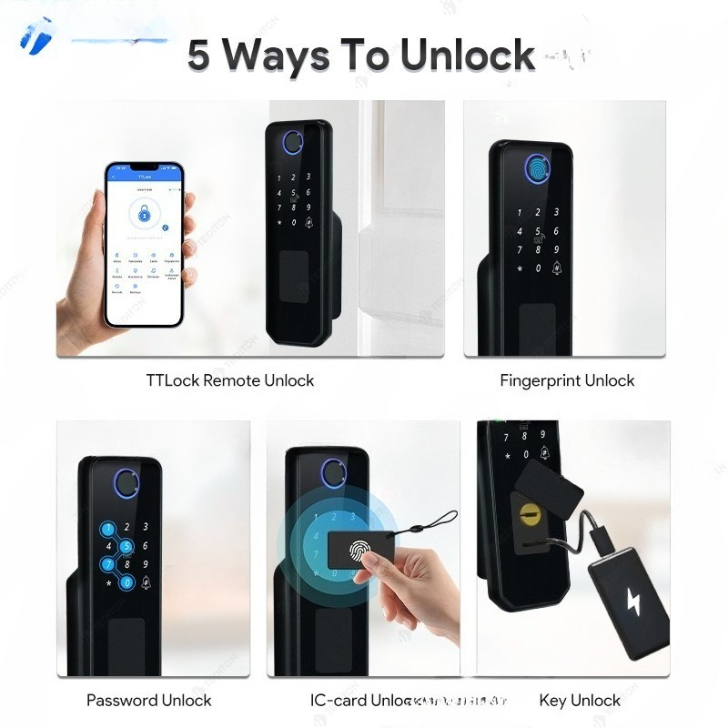 Double-sided fingerprint water - Smart Garden Lock 评论和价格