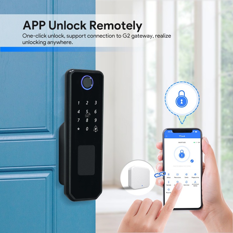 Double-sided fingerprint water - Smart Garden Lock 评论和价格
