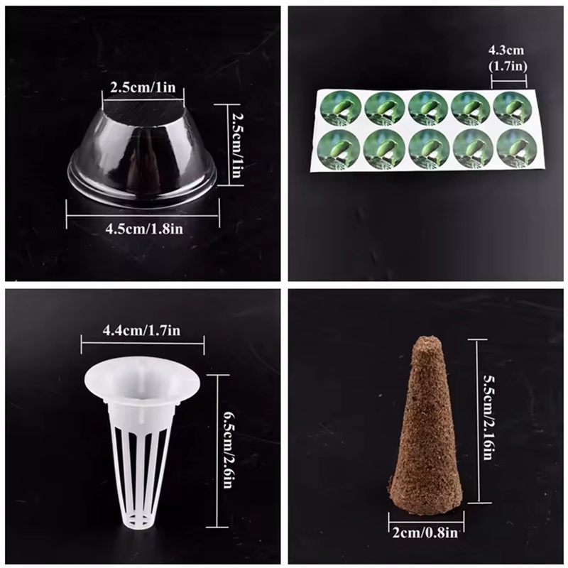12Pcs Planting Basket Grow Spo - Aerogarden Seed Pod 评论和价格