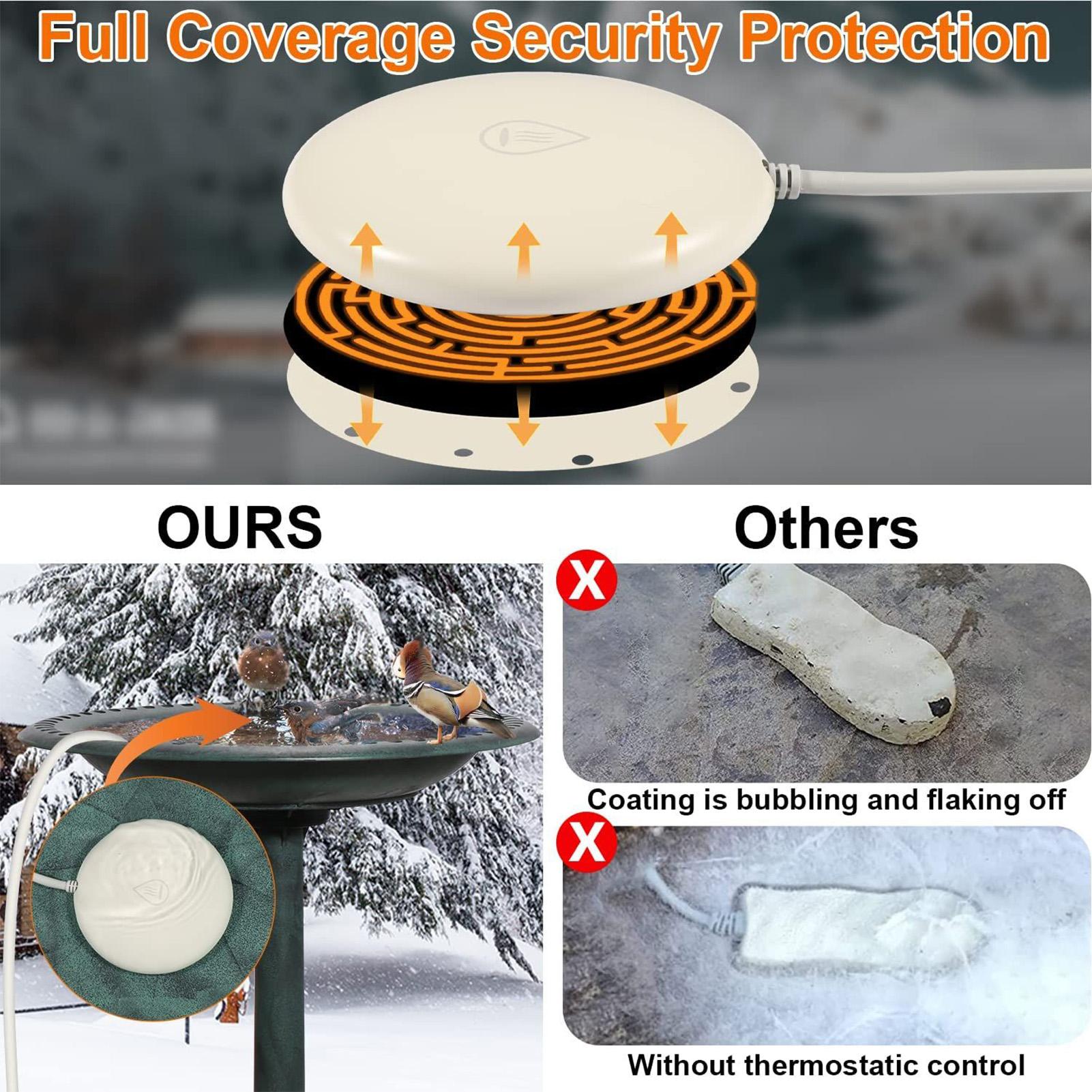 Bird Bath Heater Bird Water De - Smart Garden Bird Bath 评论和价格
