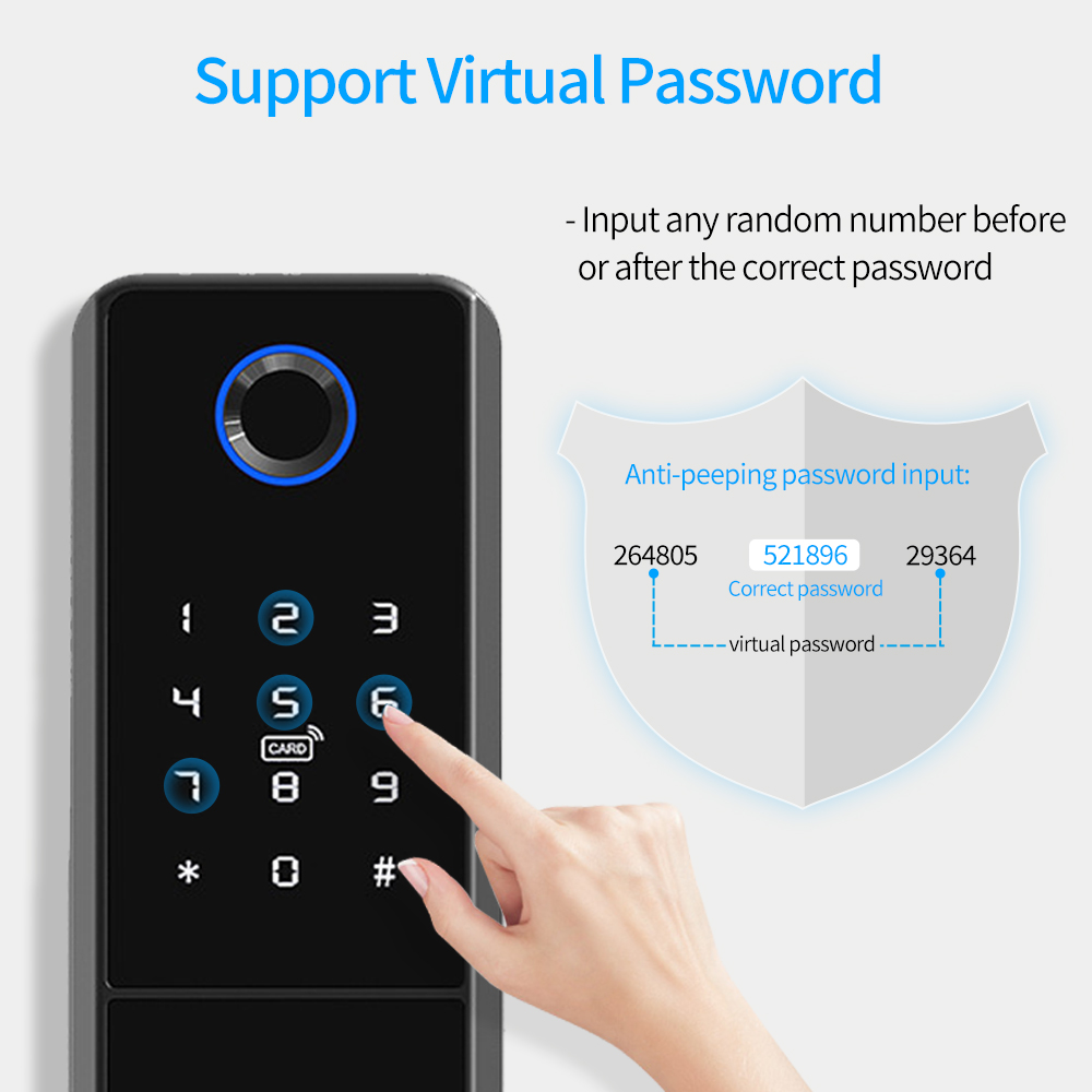 IP65 Waterproof TTLock Fingerp - Smart Garden Lock 评论和价格