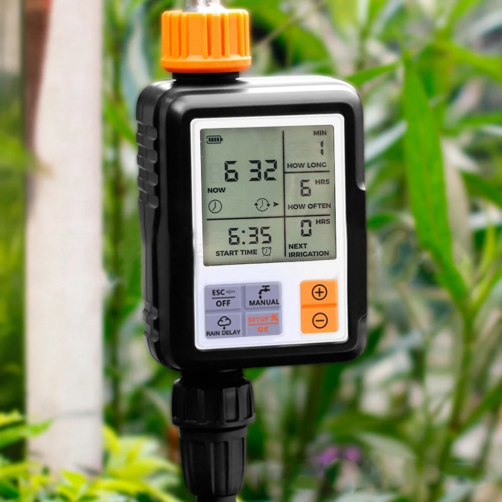 Electronic Garden Water Timer, - Smart Garden Irrigation System 评论和价格