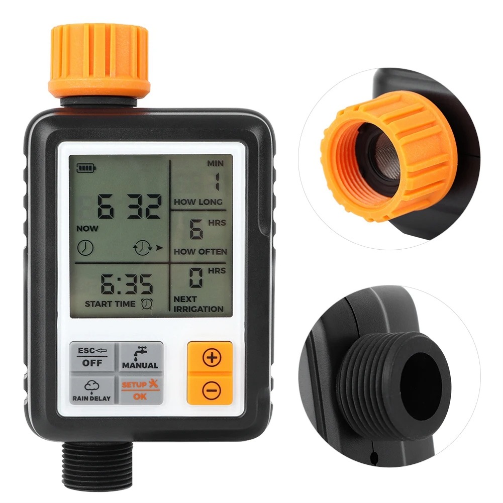 Electronic Garden Water Timer, - Smart Garden Irrigation System 评论和价格