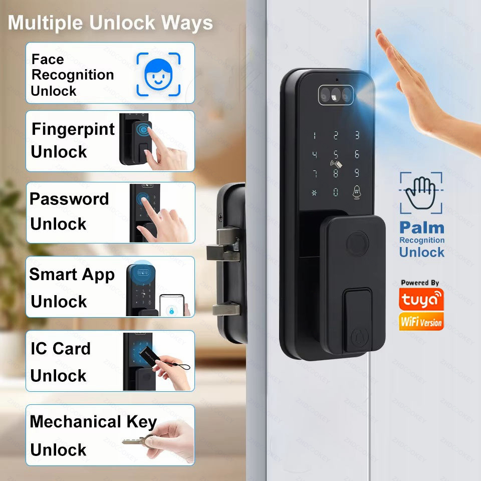 Smart Tuya WiFi APP Bluetooth  - Smart Garden Lock 评论和价格