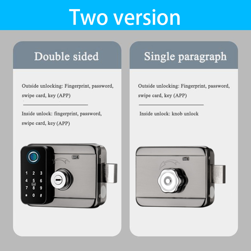 Waterproof Smart Door Lock Fin - Smart Garden Lock 评论和价格