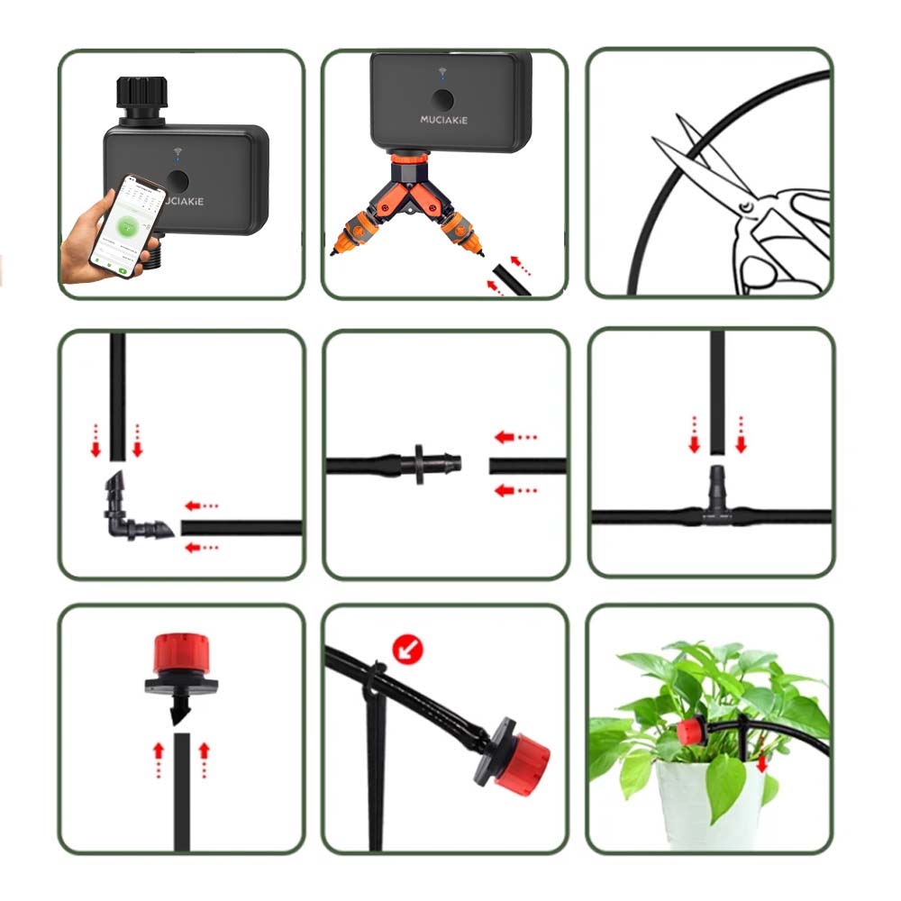 30-10m Garden Dual-band WiFi T - Smart Garden Irrigation System 评论和价格
