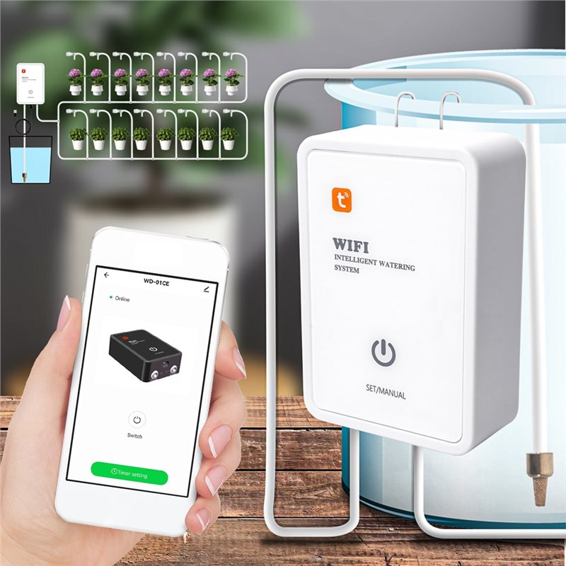 ABMR-Tuya Smart Wifi Garden Co - Smart Garden Irrigation System 评论和价格