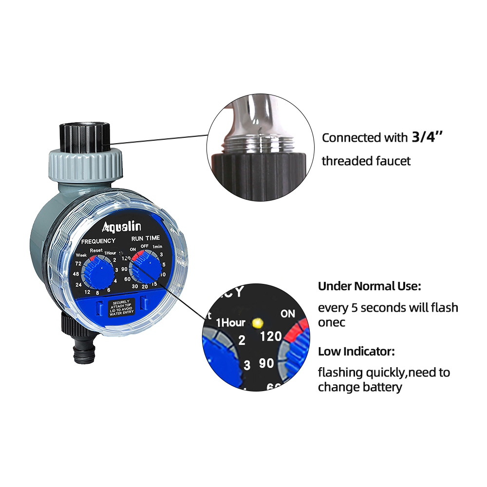 Garden Watering Timer Ball Val - Smart Garden Irrigation System 评论和价格