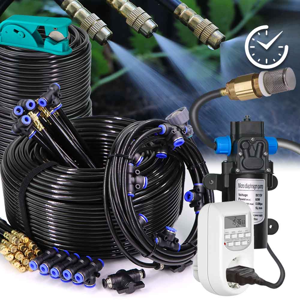 60w Self-priming Pump Misting  - Smart Garden Lock 评论和价格