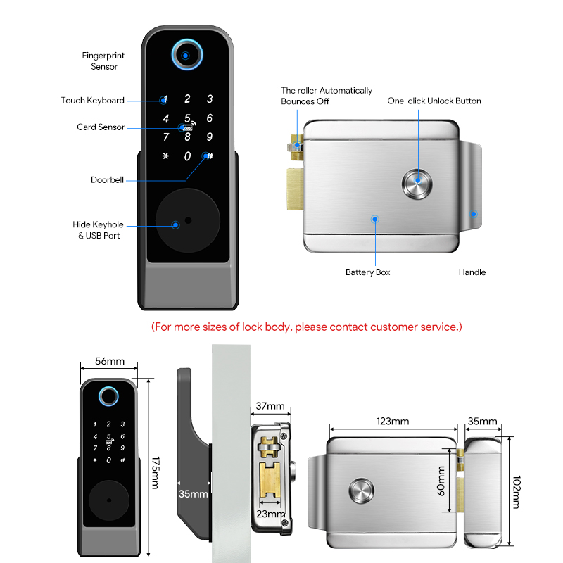 Waterproof TTLOCK Smart Lock W - Smart Garden Lock 评论和价格