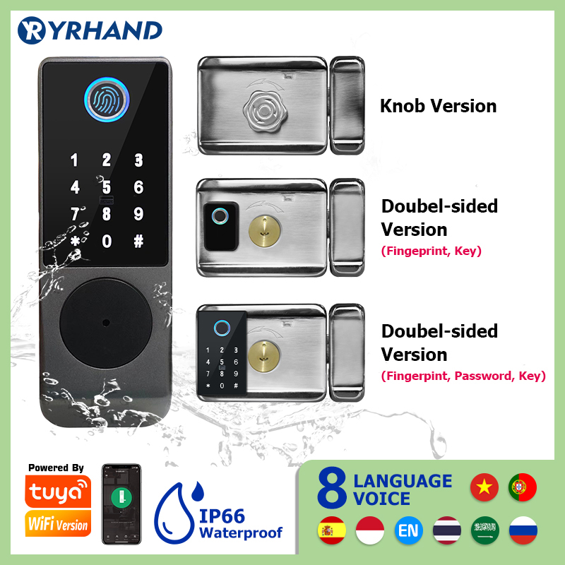 Tuya Smart lock Waterproof Wif - Smart Garden Lock 评论和价格