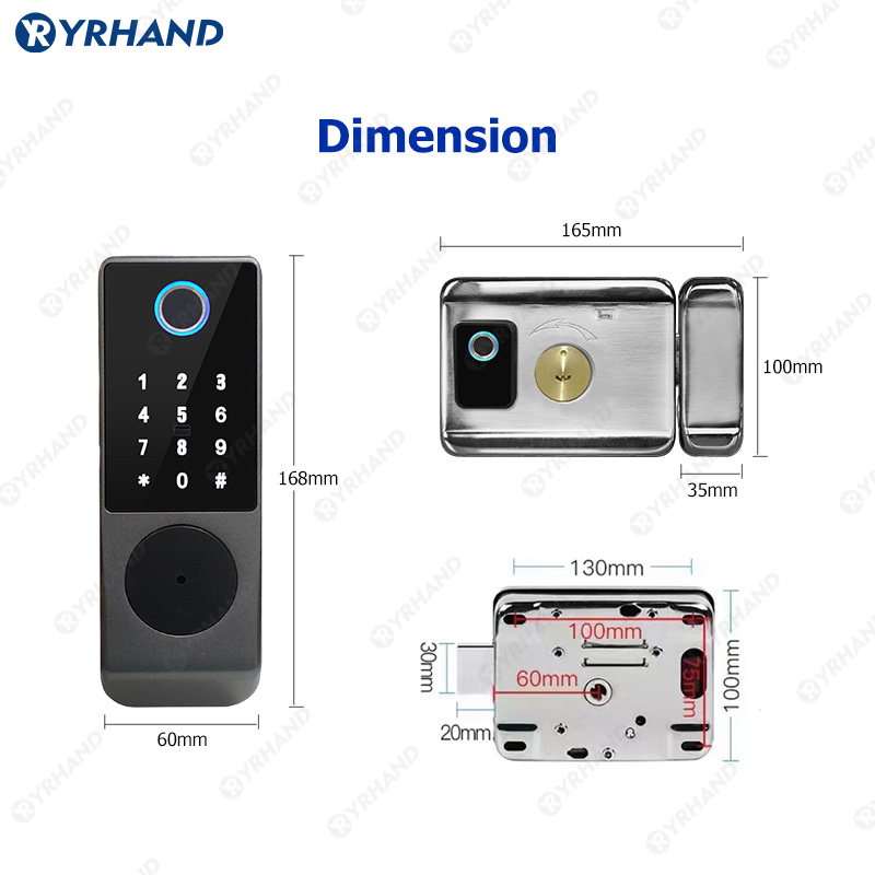 Tuya Smart lock Waterproof Wif - Smart Garden Lock 评论和价格